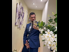 Play MP4 - hot daddy jerking off busts a thick load