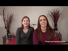 Play MP4 - Desperate Amateurs casting hot big tit milfs Emma Charlie Nikki and Misty get their tight pussies banged hard by big hard cock