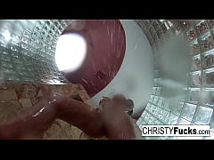 Play MP4 - Hot Shower BTS Fun With Christy&comma; Dahlia and Ivan