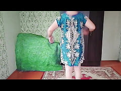 Play MP4 - Nylon Mini Dress Sissy Shemald Crossdresser Cute Ass Sexy Dance Lady Boy Big Butt