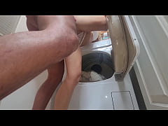 Play MP4 - Hotwife Gets Bent Over and Creampied While Doing Laundry