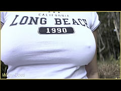 Play MP4 - Wifey amazes in her braless shirt