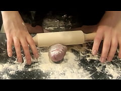Play MP4 - Cooking dick for dinner&period; Part 3&sol;3&period; Extremely press my penis and eject sperm&period;