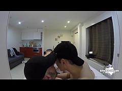 Play MP4 - young school lads seduce older daddy to fuck them each bareback