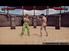 Play MP4 - Karen Krash VS Gigi &lpar;Naked Fighter 3D&rpar;