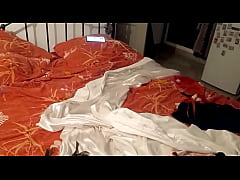 Play MP4 - 1503 - Full Red BodySuit - French Slut in Red Satin BodySuit&comma; Red Satin Tanga&comma; Stockings and High Heels&comma; Pussy Licking&comma; Blowjob&comma; Rimming&comma; Intense Doggy Style