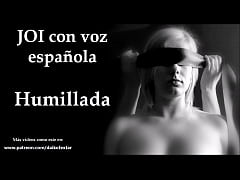 Play MP4 - Voz espa&ntilde;ola&comma; JOI humillada en un gangbang&period;