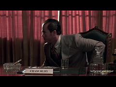 Play MP4 - Horny cowboys talked three sluts into fucking with them together