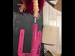 Play MP4 - My Sex Machine fucks Deep Throat with Huge Dildo Teen Cat Girl&comma; Sucking sex toy Hardcore Fetish Blowjob