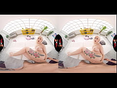 Play MP4 - VRLatina - Beautiful Busty Blonde Enjoys Spanish Cock VR