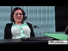 Play MP4 - &lpar;krissy lynn&rpar; Big Tits Office Slut Girl Get Hard Style Nailed video-23