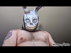 Play MP4 - MASKED MAN POUNDS YOU - Scary Bunny Halloween BottomPOV ASMR Pounding