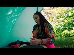 Play MP4 - Slutty Hippie Jerked Me OFF for FREE in Her Tent