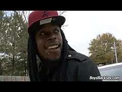 Play MP4 - Blacks On Boys - Bareback Gay Interracial Hardcore Fucking 04