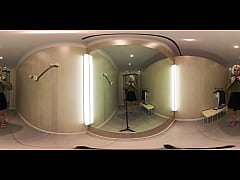 Play MP4 - VR Try On Haul transparent clothes at the mall&period; Video VR 360 See thru clothes in fitting room