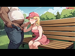 Play MP4 - I meet this blonde innocent girl in park and offer her my lolipop