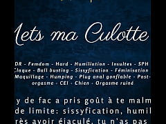 Play MP4 - Met ma Culotte 2 - French hardcore audio femdom JOI CEI
