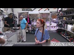 Play MP4 - Amazing little bimbo is making a reality sex movie in shop