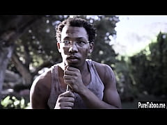 Play MP4 - Petite blonde banged by a black guy with huge penis