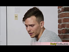 Play MP4 - Ethan is eardropping on his crush while he is fucking then things got outta hand real quick