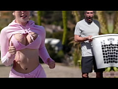 Play MP4 - Blonde MILF Banged In The Backroom By Security Officer