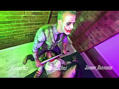 Play MP4 - Cosplay Bodypaint Anal Harley Quinn and Joker Insanity