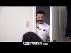 Play MP4 - Creep stepdad unloads warm cum on stepson's face