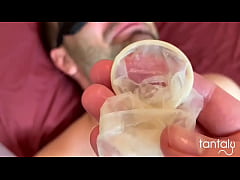 Play MP4 - FEMDOM CUCKOLD EATS HIS OWN CUM FROM CONDOM AFTER CREAMPIE IN TANTALY DOLL