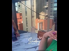 Play MP4 - Enjoying the view and dinner on the rooftop tonight ️ TicklesSoles &num;Brooklyn