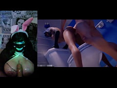 Play MP4 - Otaku Girl with big tits watching a Hentai video Rule 34 Valorant Compilation