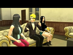 Play MP4 - Naruto Hentai Episodio 120 Naruto esta viendo una pelicula con su esposa eh y termina haciendo un trio con esposa eh sexo anal les termina adentro a las dos