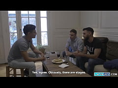 Play MP4 - Excelente historia nos deja calientes&excl; Very hot gay video&excl; The chemistry between Jonas Matt and Rodrigo El Santo in this scene is amazing&excl;