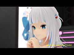 Play MP4 - noVR mmd Gura dance 3d hololive
