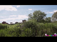 Play MP4 - Passionate Fucking Outdoor - Cum on Tits