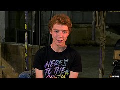 Play MP4 - Ginger twink submits to bondage and nipple torment