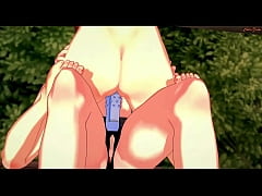 Play MP4 - Ryuu Lion and Aiz Wallenstein have lesbian sex in the garden - Danmachi Hentai