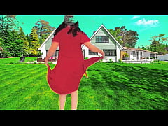 Play MP4 - Lovely shemale in pink lace under soft warm lights