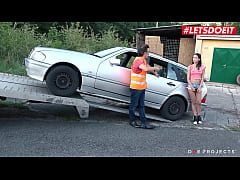 Play MP4 - LETSDOEIT - &num;Francis Belle &num;Conny Dachs - Sexy Ass Brazilian Babe Sucks And Fucks With Truck Driver Outdoor