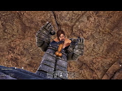 Play MP4 - Lara Croft's deep throat came in handy to activate an ancient statue&period; 3D Hentai