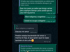 Play MP4 - CONVERSACION DE WHATSAPP CON LA JEFA DE MI AMIGO OSCAR  ME LA VUELVO A COJER