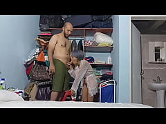 Play MP4 - I'm helping my stepsister with the air conditioning and I end up kissing her ass&period;