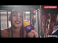 Play MP4 - LETSDOEIT - &num;Sigourney Beaver &num;Jason Steel - British Ebony Babe Rough BDSM Sex With Kinky German Master