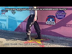 Play MP4 - Walking Around Las Vegas in Windbreaker Pants