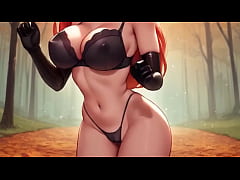 Play MP4 - Latex Sexy Lingerie and Big Boobs Hard Nipples&excl; Dance free