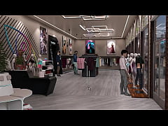 Play MP4 - An office lady brought a dildo into the fitting room and began masturbating with it in public&period; Hentai Game Kink Maker