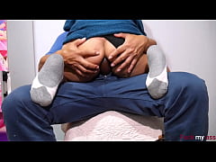 Play MP4 - Deep asshole slut sits on huge dildo and cums from her anus