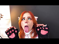 Play MP4 - Sexy Redhead Deepthroat and Doggystyle Fucking - RolePlay