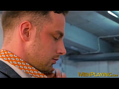 Play MP4 - Hardcore businessmen hammer ass after throat fucking