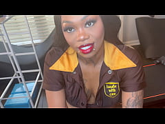 Play MP4 - She delivers a package and gets a package in her