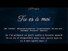 Play MP4 - Tu es &agrave; moi - French audio porn JOI femdom